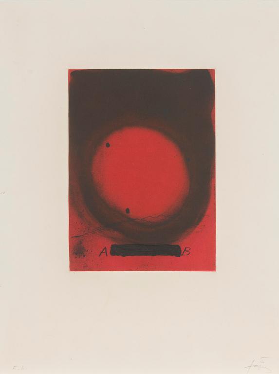 Antoni Tapies, "Cercle" sarjasta "Uno es ningu".