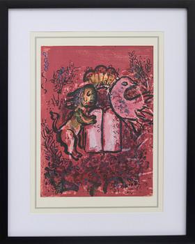 Marc Chagall, Jerusalem windows, two pieces.