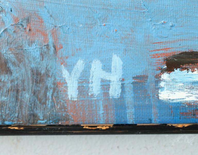 YNGVE HENRIKSEN, olja på duk, monogramsignerad.