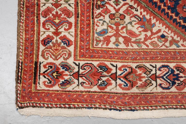 A runner, antique, Malajir, ca 510 x 147 cm.