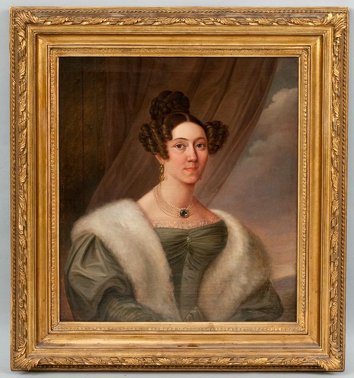 Carl Wilhelm Nordgren, PORTRAIT OF A WOMAN.