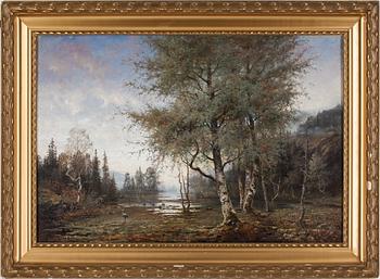 ALEXIS ANKARCRONA, olja på duk, signerad och daterad -86.