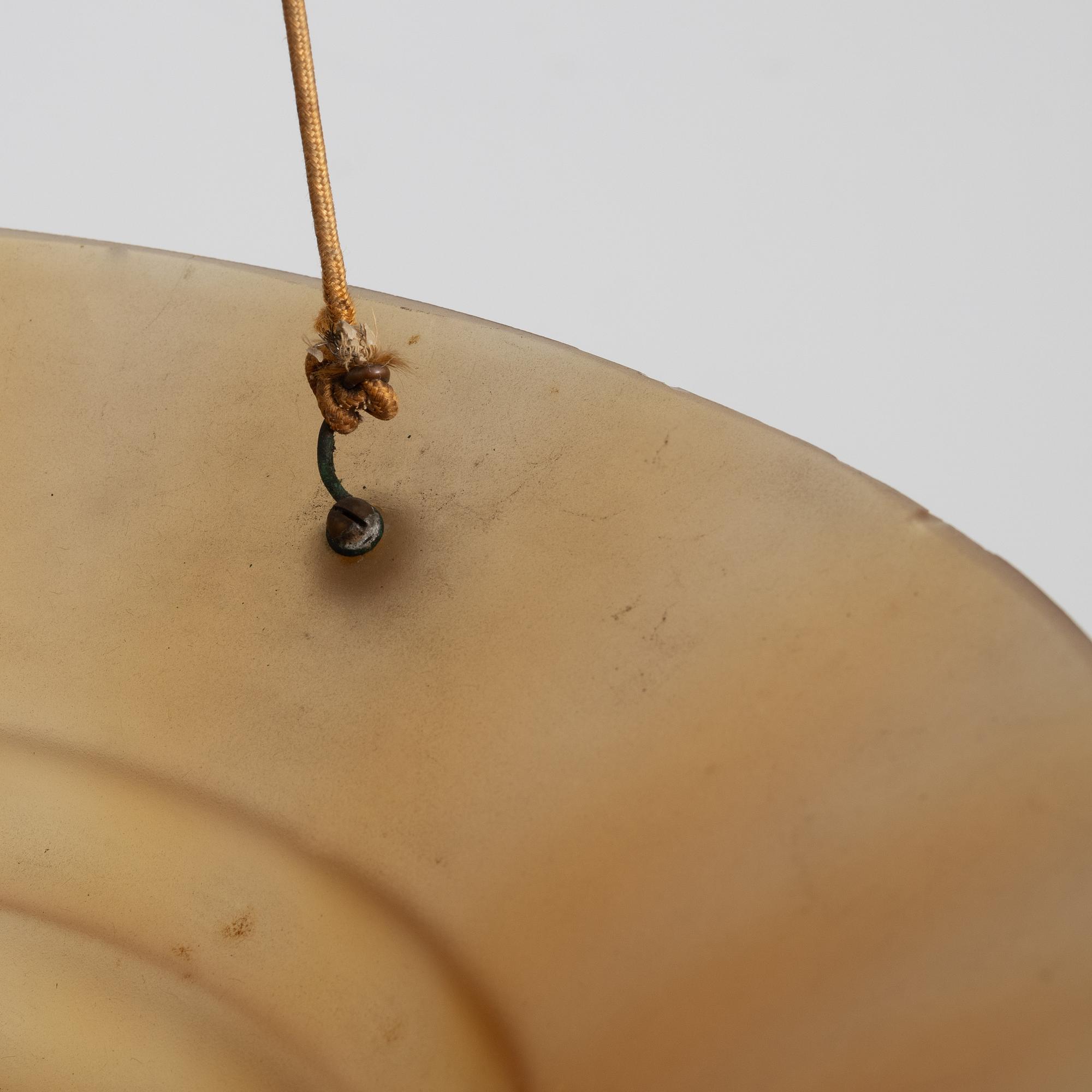 Edward Hald, a ceiling lamp model "HD 625", Orrefors & Nordiska Kompaniet, 1930s.