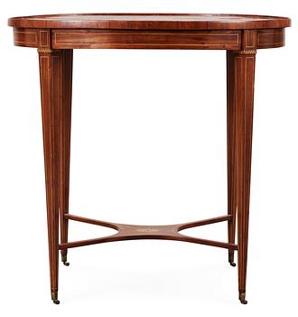 517. A late Gustavian early 19th Century table.