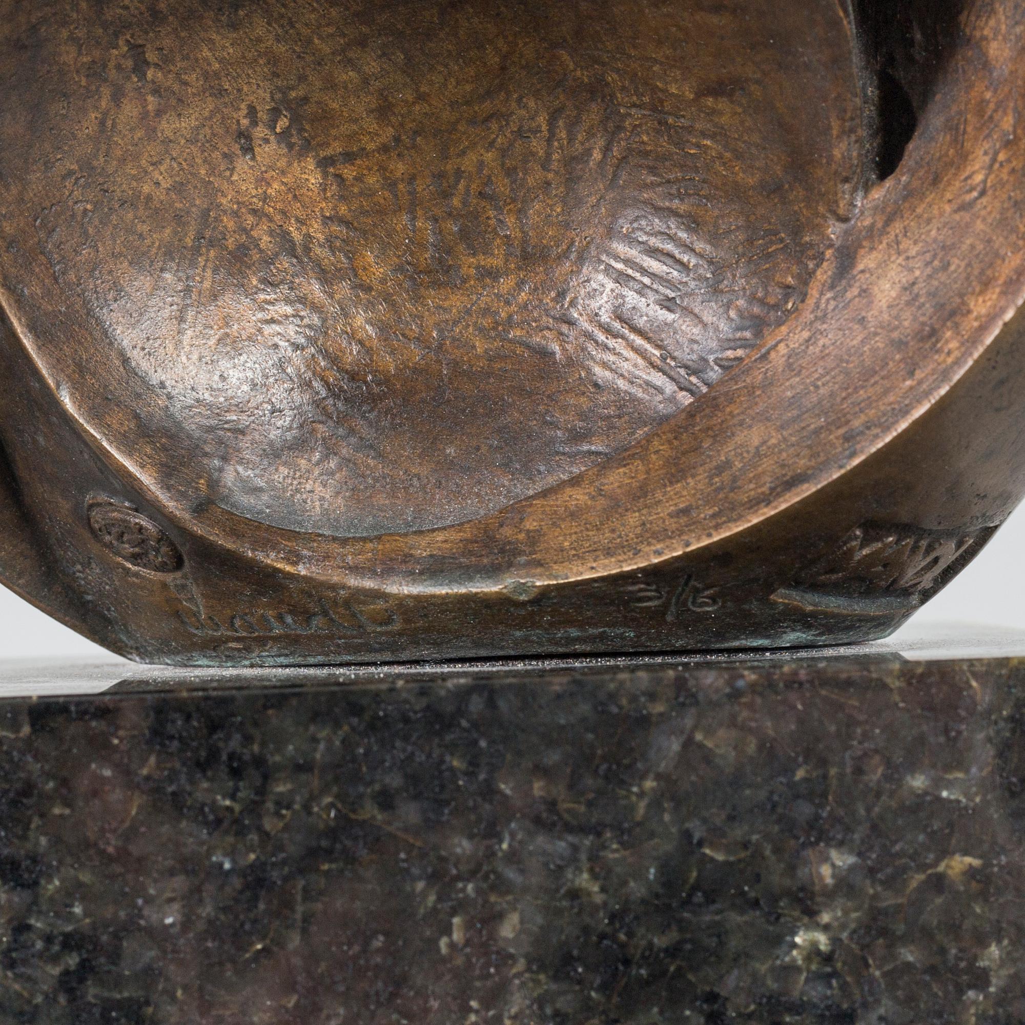 PETER MANDL, sculpture, bronze, signed and numbered 3/6.