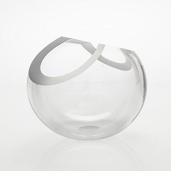 Tiina Nordström, an art glass signed Tiina Nordström, Iittala 1995.