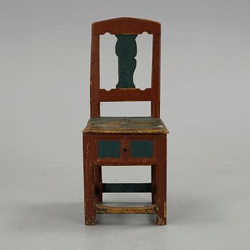 STOL, allmoge, 1800-tal.