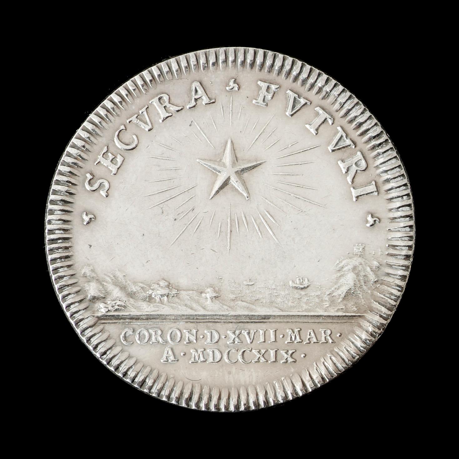 Drottningens kröning i Uppsala 1719.