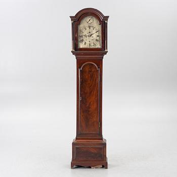 Longcase clock, 19th century, England.