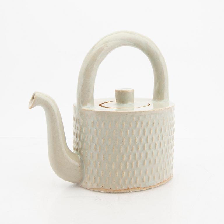 Signe Persson-Melin, a signed glazed stoneware tea pot.