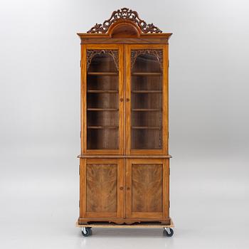 Bookcase, Late Empire, circa mid-19th century.