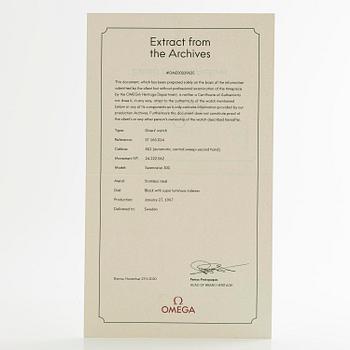 Omega, Seamaster 300, "Big Triangle", ca 1967.