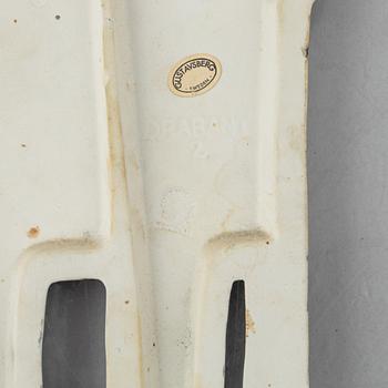 Lisa Larson, väggreliefer, 4 st, stengods, ur serien "Drabant", Gustavsberg.