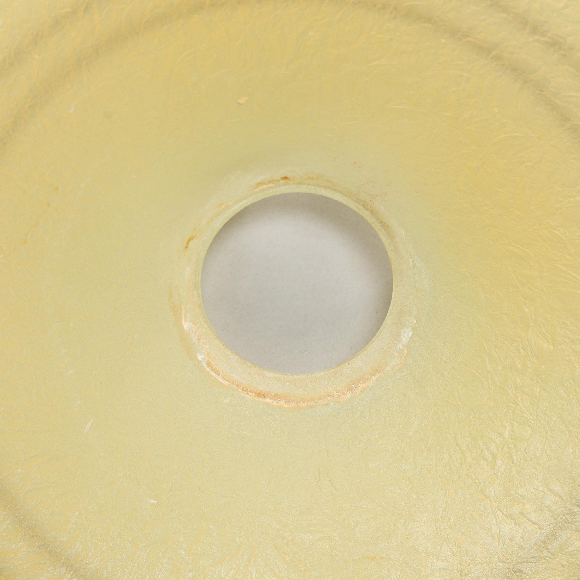 A mid-20th century ceiling light, Lasipaino Oy, Finland.