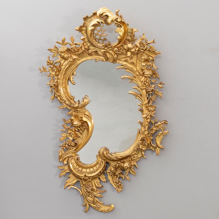Spegel, nyrokoko, 1800-talets senare del.
