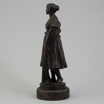 A SCULPTURE, after Max Valentin, signed M. Valentin,