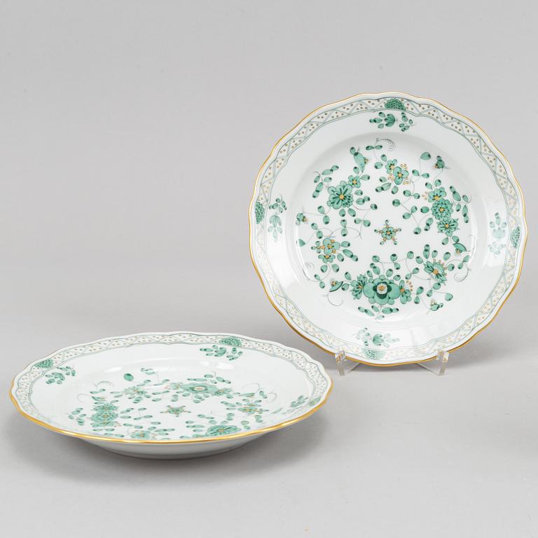 38 pieces, porcelain, Meissen, 1900's.