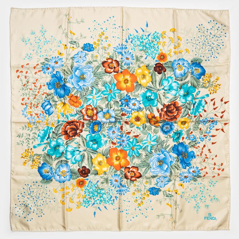 Fendi, scarf.