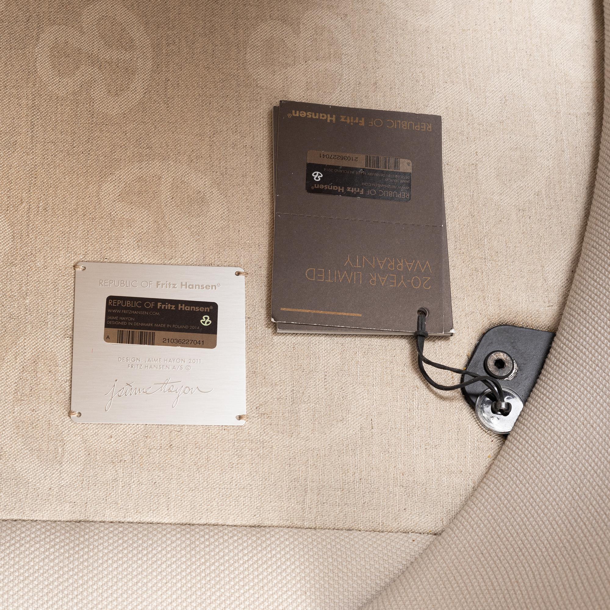 Jaime Hayon, soffa, "Favn", Fritz Hansen, Danmark, samtida.