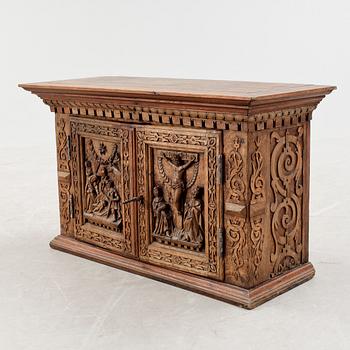 KABINETTSKÅP, barock, 1600/1700-tal.