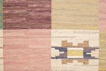 Märta Måås-Fjetterström, a carpet, "Rutmattan", flat weave, ca 252,5-256,5 x 146,5-149 cm, signed MMF.