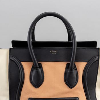 Céline, a leather 'Luggage' handbag.