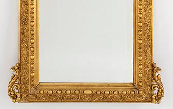 A late 19th century mirror.