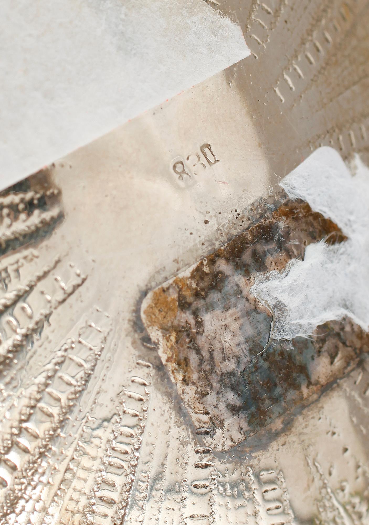 SKÅL, silver, rokokostil, 1900-talets mitt. Vikt ca 133 gram.