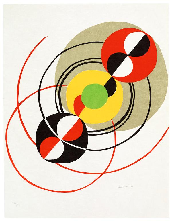 Sonia Delaunay, Utan titel, ur: "Music Maestro please I".