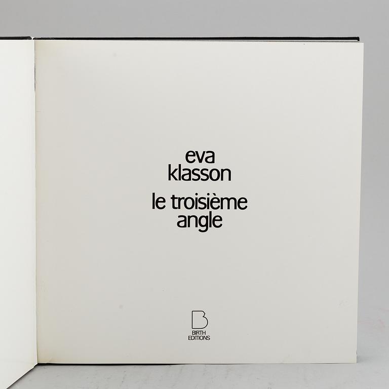 Eva Klasson, photo book,  'Le troisième angle' 1976.