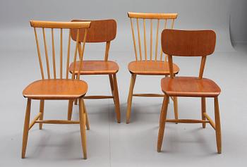 PINNSTOLAR, 2+2, bl a Hagafors, 1950/60-tal.
