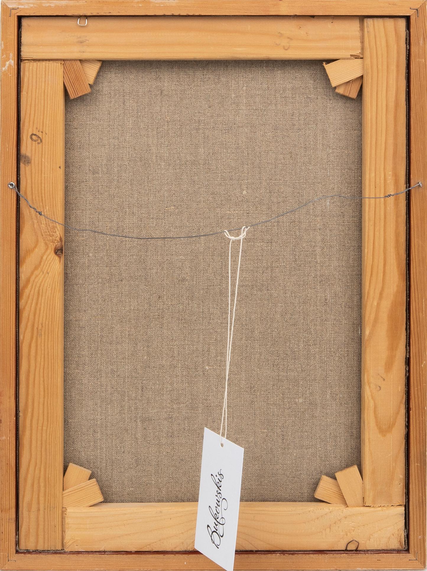 Stig Olson, oil on canvas, signed.