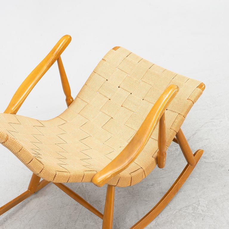A Swedish Modern rocking chair, 1940's.