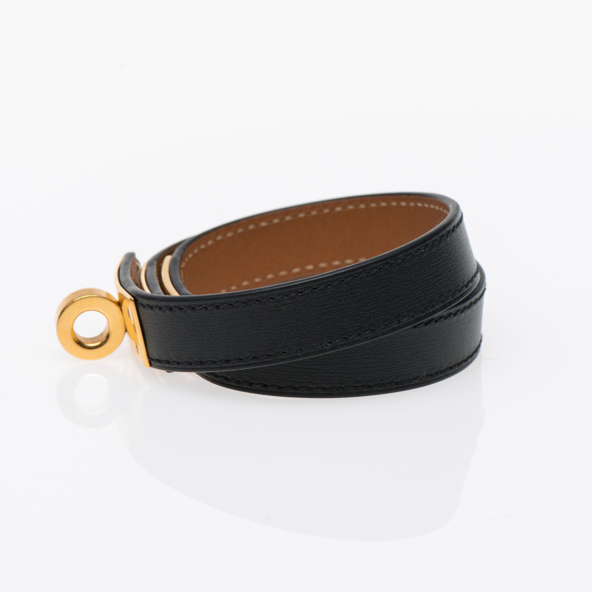 ARMBAND, "Kelly Double Tour", Hermès.