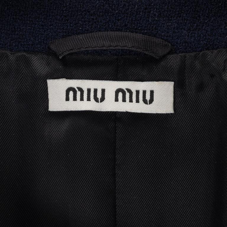 Miu Miu, kappa, storlek 38.