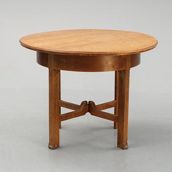 Nordiska Kompaniet, a birch Art Nouveau table, 1906.