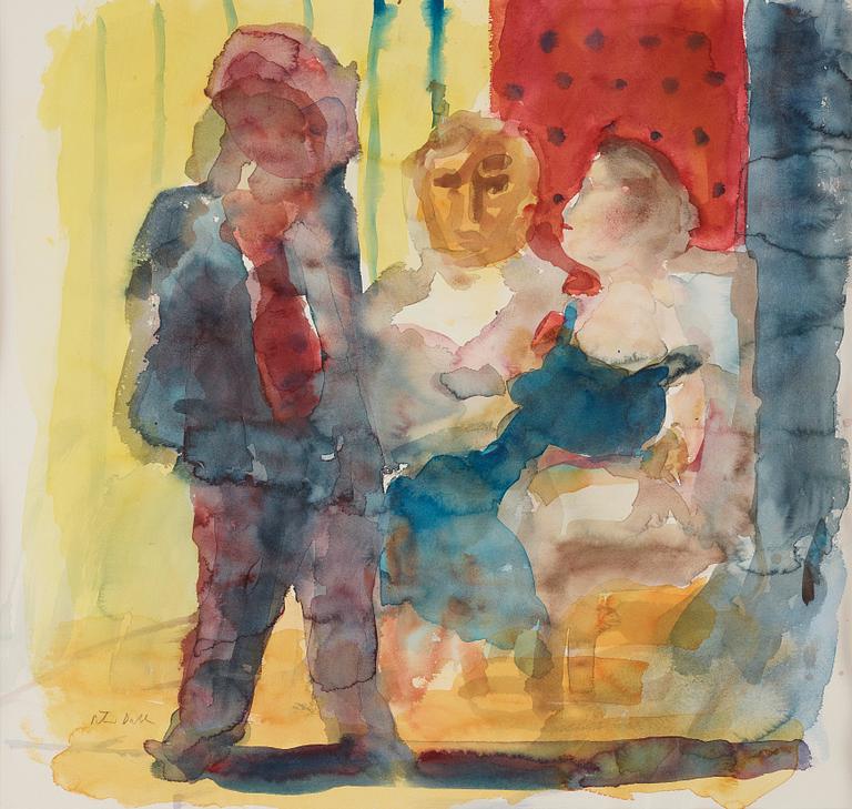 Peter Dahl, People in conversation.