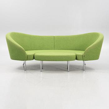 Karim Rashid, an 'Orgy' sofa with stool, from Offecct.