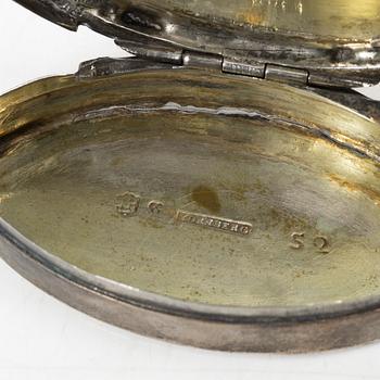 Dosor, 4 st, silver, 1800-1900-tal.