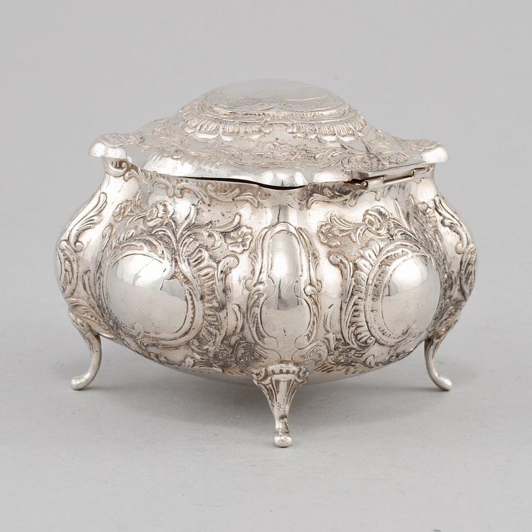 SOCKERSKRIN, silver, GEWE, 1975. Vikt ca 330 g.