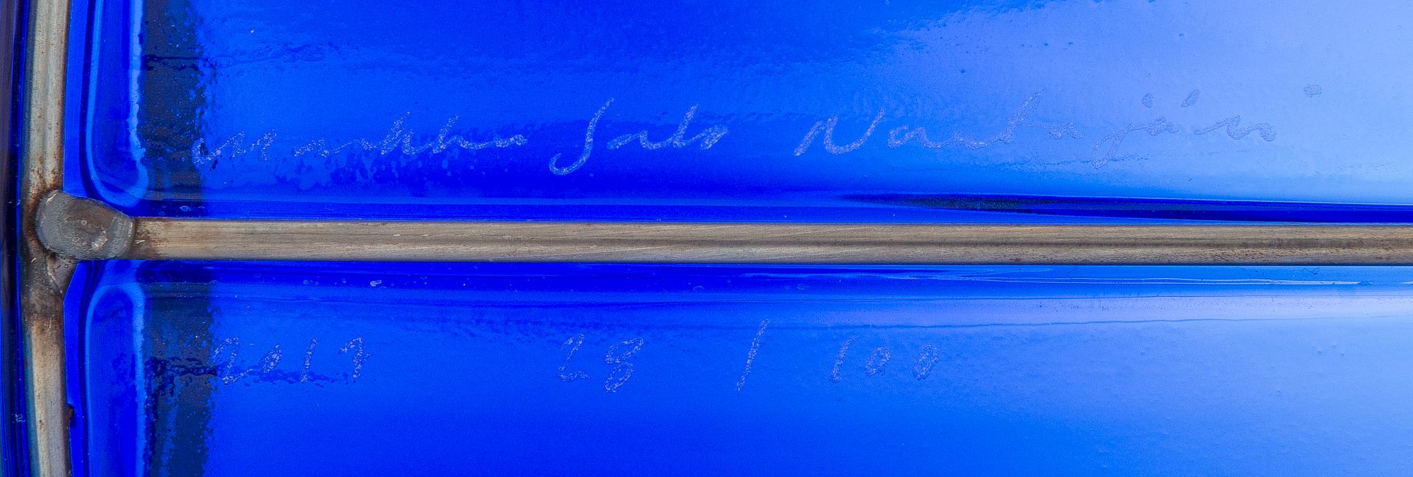 Markku Salo, Vuosikoirakokoelma, 2013-2020, kaikki yhdeksän signeerattu, numeroitu 28/50 tai 28/100. Nuutajärvi.