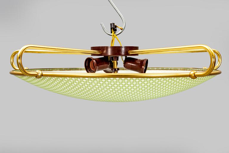 Erco Leuchten, ceiling, model 70, 1950s, Germany.