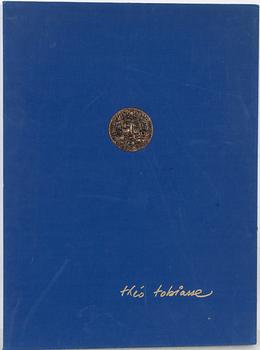 Theo Tobiasse, portfolio with 12 lithographs in colours, 1976, signed 124/200.