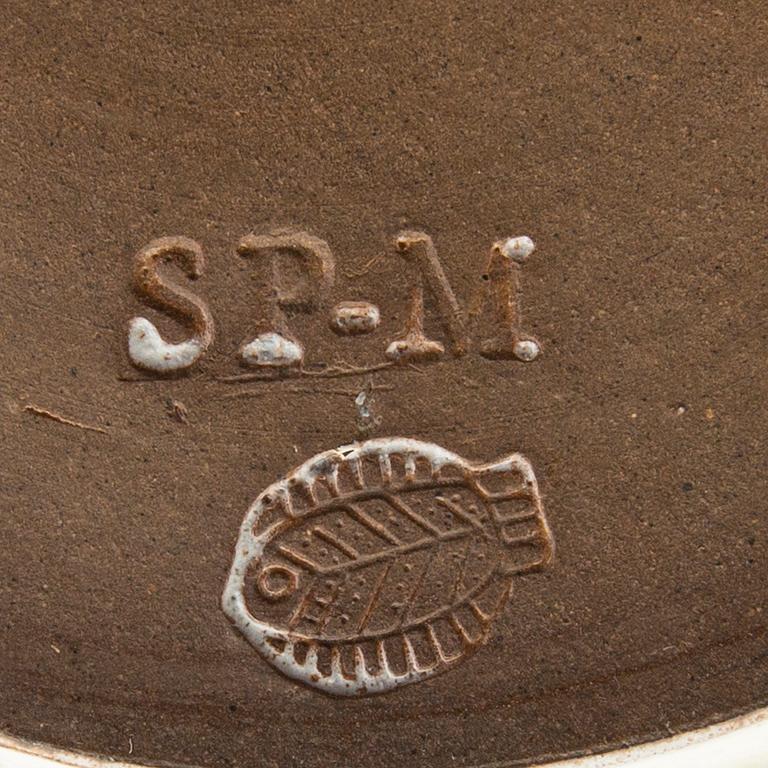 Signe Persson-Melin, a set of nine pcs of dinner service 1950s own production.