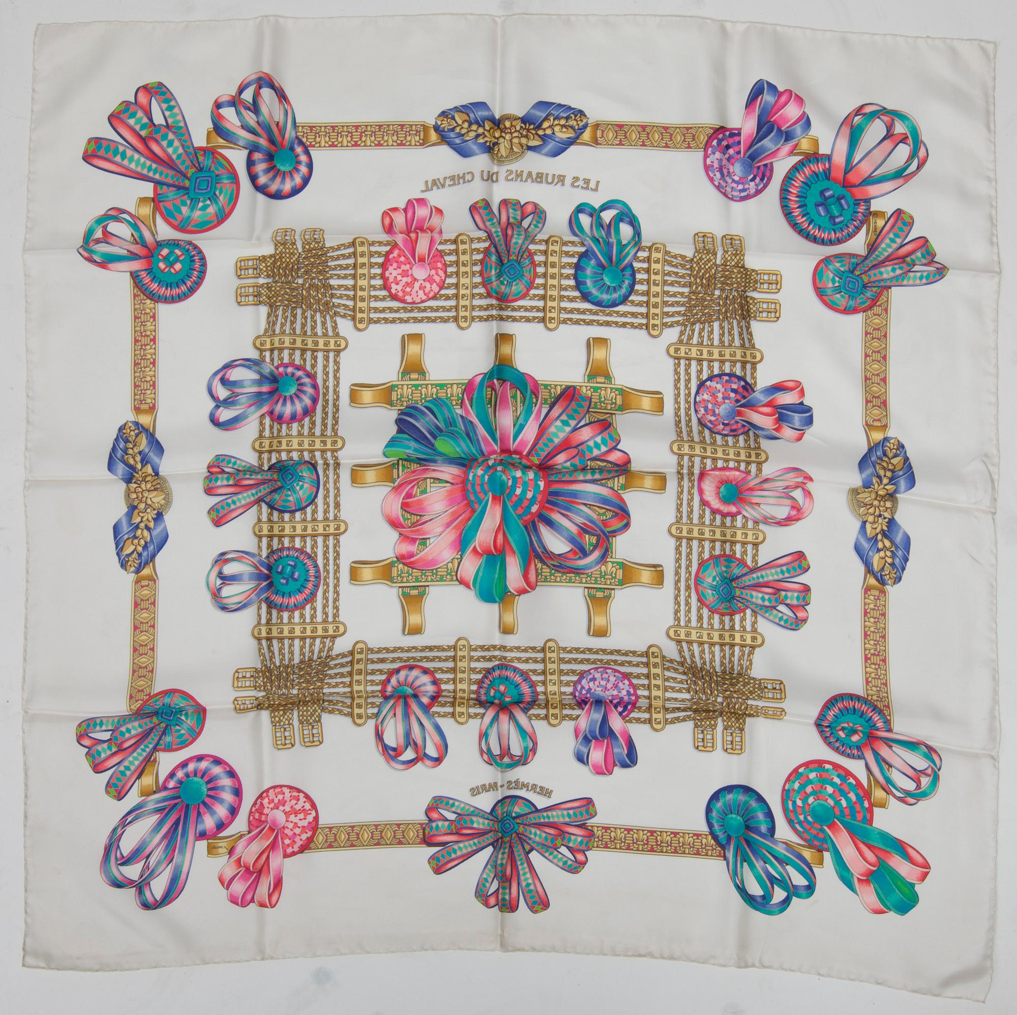 SCARF, "Les Rubans du Cheval", Hermès.