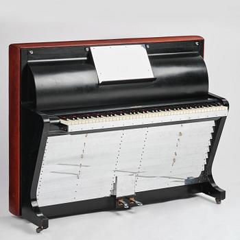 Poul Henningsen, a "PH Upright Piano", executed by Andreas Christensen, Denmark, 1940s.