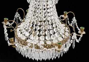 A second half 20th century chandelier.