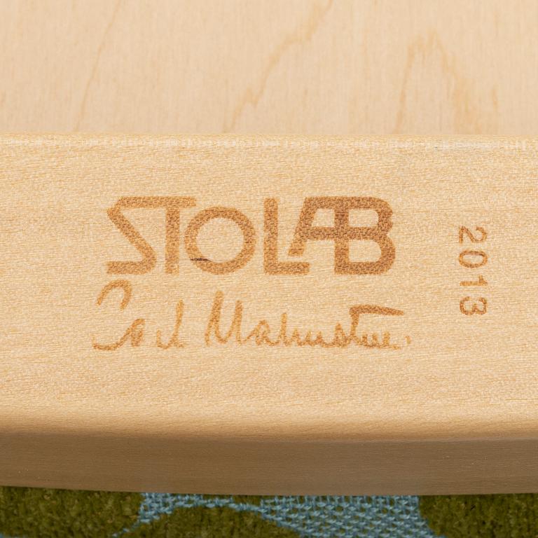 Carl Malmsten, A 7 pieces dining set, "Vardags", Stolab, 2013 and 2014.