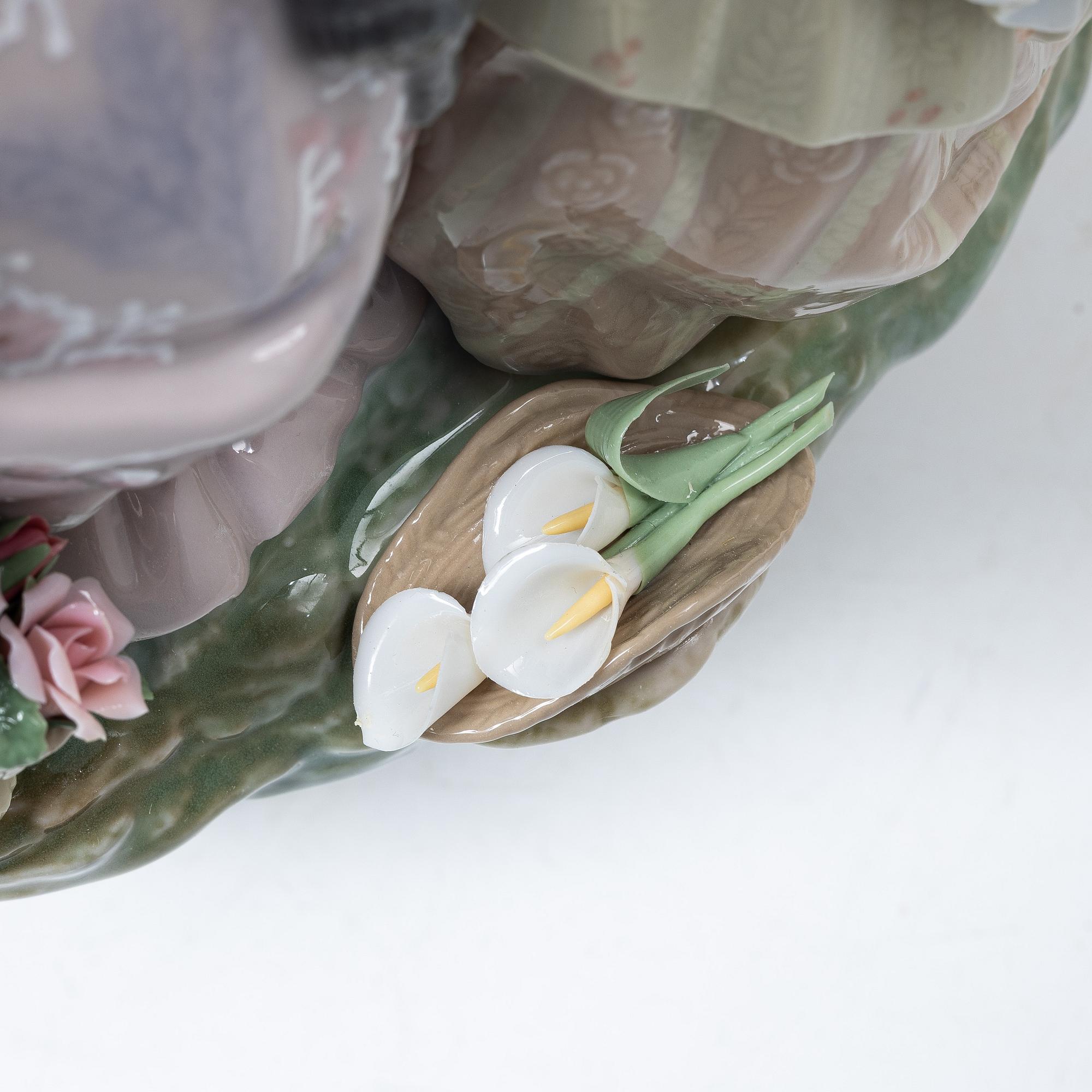 Lladró, "Ladies from Aranjuez vase", vas, Spanien.