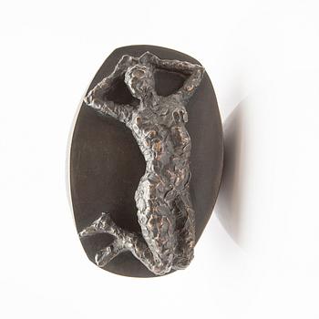 Vivianne Geijer, Recumbent model, bronze.